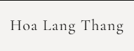 Hoa Lang Thang